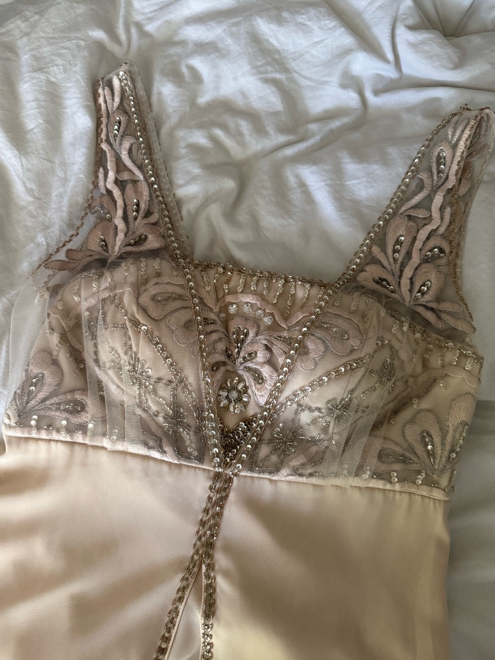 Vintage Sue Wong Nocturne Beaded Gown - Picture 4 of 10